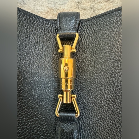 Gucci Jackie 1961 small natural grain bag black - Picture 3 of 9